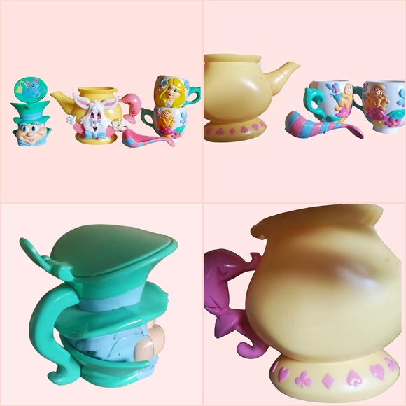 Rare Vintage Alice in wonderland set - Picture 6 of 6